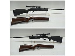 Luftgewehr + 1. Holz Schaft + 1. PVC Messe-Schaft + ZF 4x20 __ MEGA WAFFE __ MEGA Preis