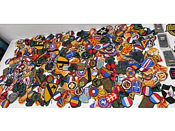 Aus US Veteranen Nachlass - 700 US Patches WK II Korea Vietnam