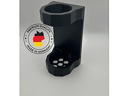 Magnetischer Schalldämpfer Halter bis Ø 46mm | Waffenschrank Halterung Schalldämpferhalter