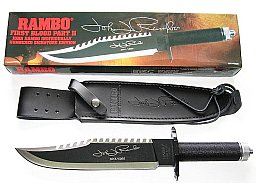 RAMBO Messer First Blood Part II John J. Rambo Individually Numbered Signature Edition Neu/Ovp