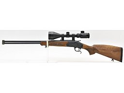 RHÖNER Schonzeit- BBF im Kaliber .410/76 - .22 Win. Mag. mit ZF Ritter 3-12x56 Leuchtabsehen