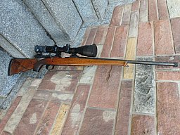 Repetierbüchse M98 , Kal. 8x57IS, ZF FALKE 3-12x56 LA 4 mit SD-Schulz&Larsen Superdome 44