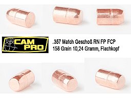 9mm .355 117 gr FCP HP Campro 9mm Luger Parabellum