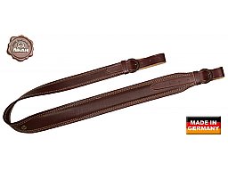 Gewehrriemen VOLLRINDLEDER 50mm breit | rutschfest & handgenäht! | Länge 105cm (verstellbar) > NEU!