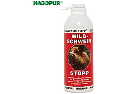 1x Hagopur WILDSCHWEINSTOPP "rot" 400ml > intensiver Duft = wirksamer Schutz vor Schwarzwildschäden