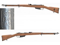 WK II Ital. Militärgewehr FAT 42 " Fucile M. 91/41 " im Kal. 6,5mm Carcano