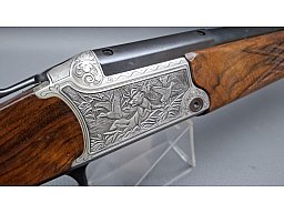 BBF Bockbüchsflinte Blaser 95 Luxus Handspanner 20/76 7x57R mit Gravur und Schaftmagazin