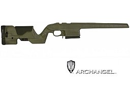 Mauser K98 Schaft / Matchschaft mit 10 Schuss Wechselmagazin Oliv Archangel
