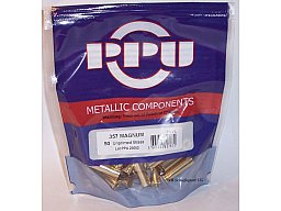 100St. PPU Prvi Partizan Hülsen f. Kal. .357 Magnum - Boxerzündung - #C111 - Neuware