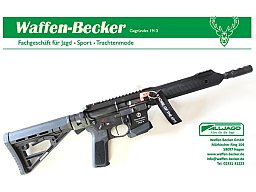 Selbstladebüchse Schmeisser AR15-9 S4F Sport Dynamik PCC 10,5" 9mm Luger, black -NEUWARE-