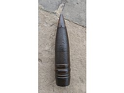 8,8cm Sprgr. 43 obus German HE projectile K.w.K 43 with Fuze AZ 23/28
