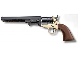 1851 Navy Messingrahmen Kal. 9 mm R.Knall Schreckschuss-Westernrevolver