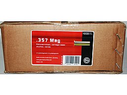 1000 Stück NEUE GECO Wiederladerhülsen .357 Magnum (Boxerzündundung) Original 1.000er Box #2318140