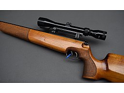 Walther Modell KJS Repetierer Einzellader, Kaliber. 22Hornet, mit ZF Tasco 3-9x40 Abs. Plex, gut