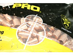 500 Stück NEUE CAMPRO Geschosse .357 38 - 158gr 10,2g FCP TC Flachkopf TOP Präzision FCP Copper Plat