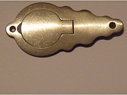 Mountain Rifle Patchbox / German Silver