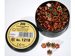 200 Stück RWS Vorderladeranzündhütchen #1218 | 5,90mm | 6-Flügelig! Dose mit 200 Stück > #2103893
