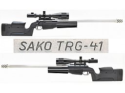 SAKO TRG-41 Scharfschützengewehr Kal .338 LAPUA MAGNUM mit NIGHTFORCE ZF 8-32x56