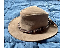 +++++SAFARI Hut echt Leder Australien mit typischen Safari Hutband +++++