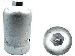 Deckel für Pressluftflasche
