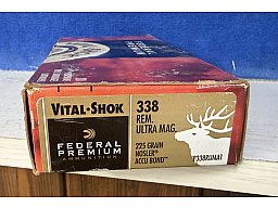 Federal Patronen 338 Remington Ultra