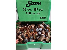 100St. Sierra .357 - 158gr. JSP Geschosse