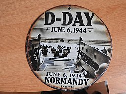 Erinnerungsschild an den D-Day, Normandy 1944