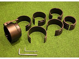 @ TOP Eurohunt Universaladapter Set für Nightspotter Geräte für Objektive 61mm bis 69mm Klemmadapter