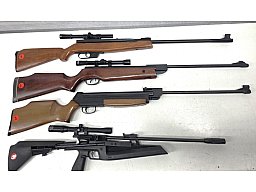 Perfecta Mod. 50 Luftgewehr Knicklauf-Spanner Cal. 4,5 (177) mit ZF Pony 4x20 - F im Fünfeck