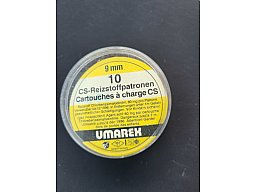 Alte Umarex Spezial CS Patronen, Cal.9mm RK