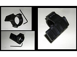 Huckepackmontage mit Weaver Schiene für ZFR 30 mm
