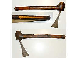 afrikanisches Beil mit schmaler Klinge