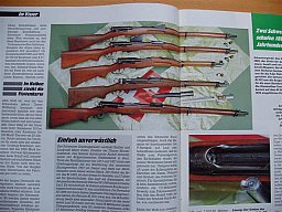 Visier - Heft : ** Schweizer Gradzug Gewehre 7,5 x 55 **