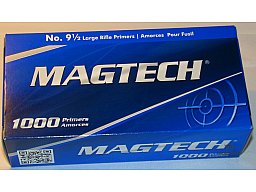 1000St. Magtech Boxer-Zündhütchen - LARGE RIFLE - No 9 1/2