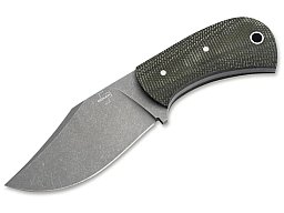 1 x BÖKER Plus 02BO052 Feststehendes Gebrauchsmesser MAD MAN 8,4cm D2 Klinge Micarta Griff Kydex Sch