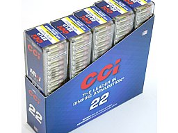 100 Stück / Schuss CCI .22 lr lfb l.r. | MINI MAG KK Munition HP Copper Plated Hohlspitz 36gr 1260fp