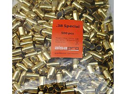500 Stück ALSA PRO FP FMJ Vollmantel Flachkopf Geschosse .357 Mag / .38 Special Dia. 357 158gr 10,2g