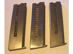 Original Magazin für die Pistole Husqvarna m/07 Schweden GUTER ZUSTAND