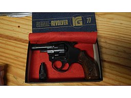 Schreckschuß Revolver Röhm RG 77 Kaliber 22 Lang Knall PTB 342 Topzustand aus Sammlung