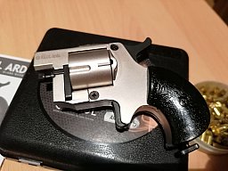 Ekol-Arda - Derringer - cal.22 Knall - Chrom Modell - Neuwertig - Nur Bedienungsanleitung