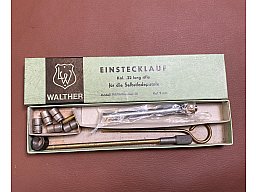 Einstecklauf Lothar Walther für die Pistole P08 im Kaliber 9mmLuger auf .22lr