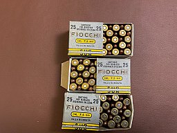 Munition Fiocchi Revolverpatrone 7,5mm PALLA BLINDATA 75St.