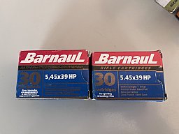 116 Schuss 243 win, 5,43x39, 223 rem (Geco, Hornady, barnaul)