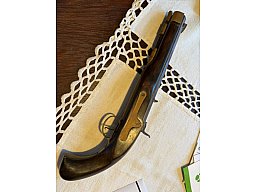 JUKAR Steinschlosspistole (Made in Spain) – Sehr niedrige Seriennummer 0000139