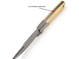 Damast Messer sehr schönes Hand geschmiedetes Damascus Knife 4161