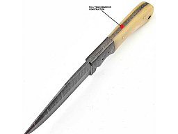 Handmade Damascus Knife Hunting/Bowie/Skinner Knife Eines der schönsten angebotenen Damast6147