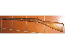 Altes Perkussion Vorderlader Gewehr, wohl mal aus England ?,ca. 15,5mm