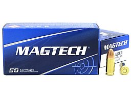1000 Stück Magtech 9 mm Luger Vollmantel 8,0g/124grs