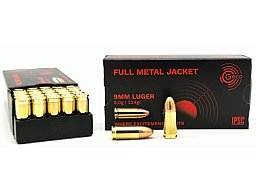 1000 Stück 9mm Luger Geco EU 8,0g/124 grs. FMJ