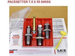 LEE 3-Die-Pacesetter Langwaffen Matrizensatz-SET Full-Length | 7,5x55 SWISS 7.5 x 55 | #90767 NEU